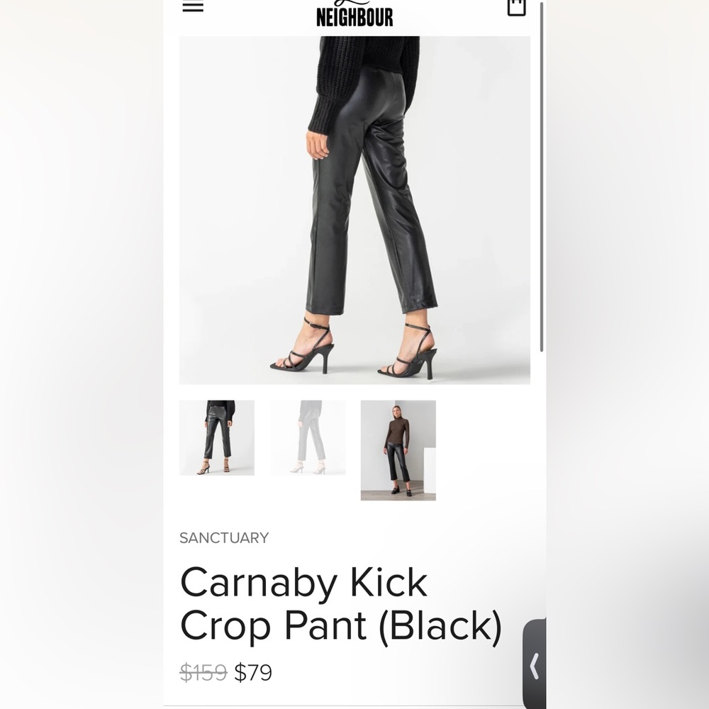 Brand new with tags Carnaby Kick Crop size Small